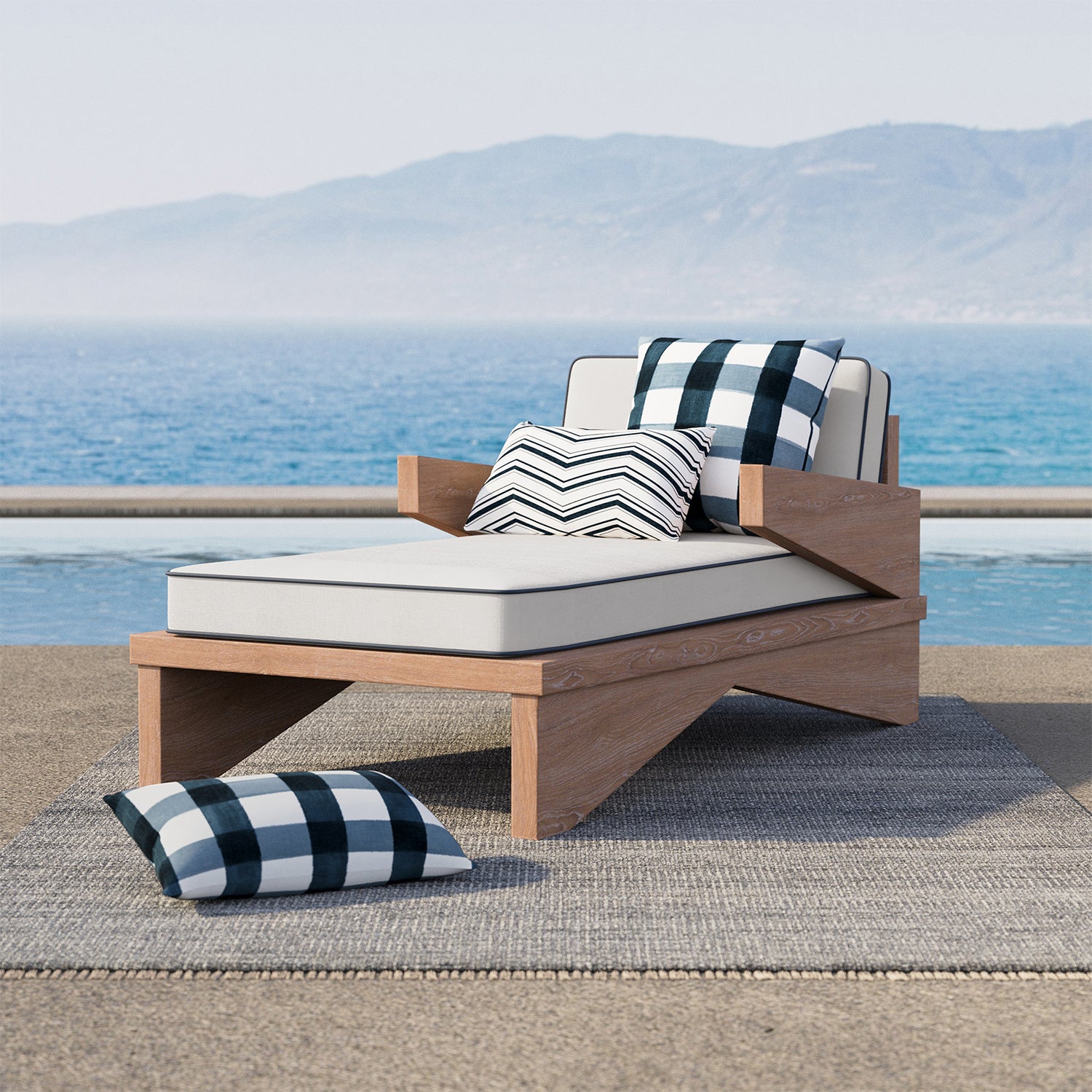 Andoise Outdoor Rug (Silver)